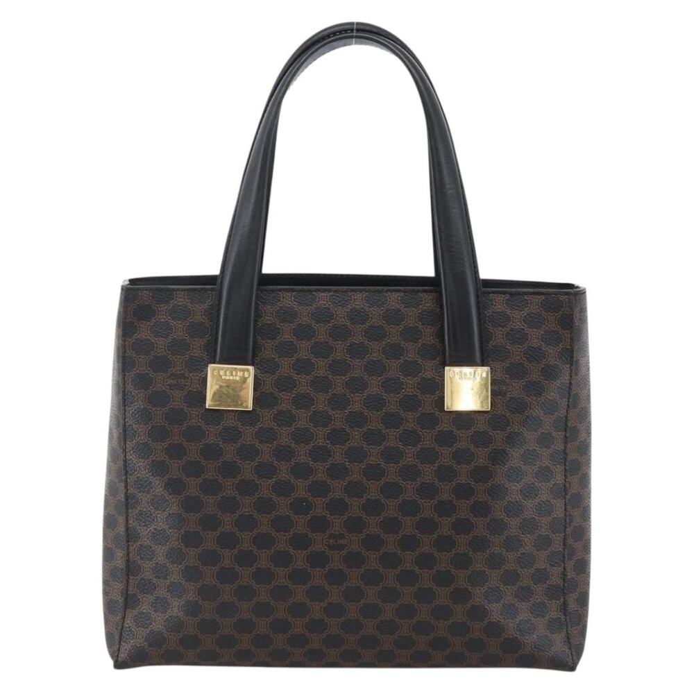 Celine Macadam Handbag Black